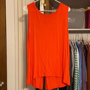 Orange tank top